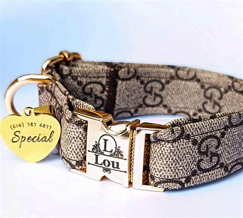 gucci collars for dogs|designer dog collars for dogs.